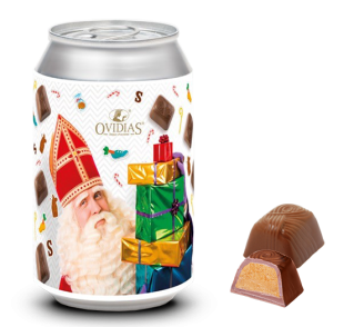 Sinterklaas-blik met speculoospralines (95g)