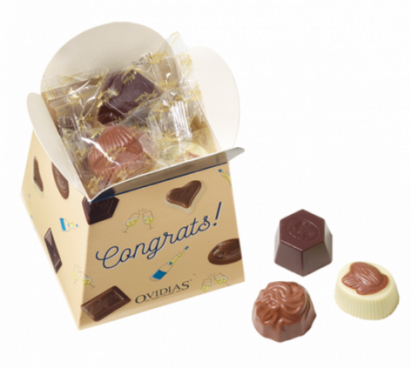 Congrats-box with chocolate mix (200g)