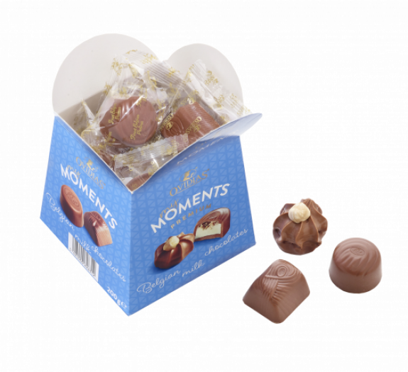 My Moments-box with milk chocolate mix (200g)