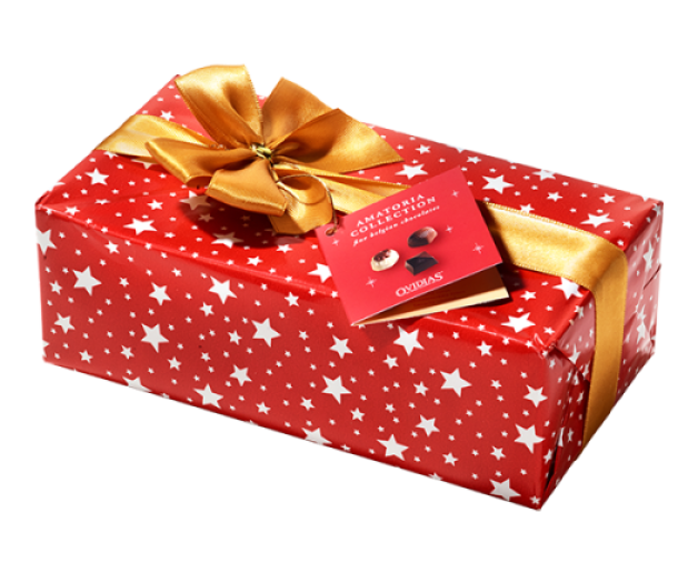 Gift-wrapped box with bow ( 250g)