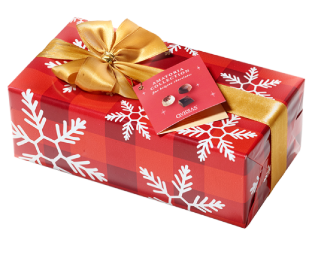 Gift-wrapped box with bow ( 250g)